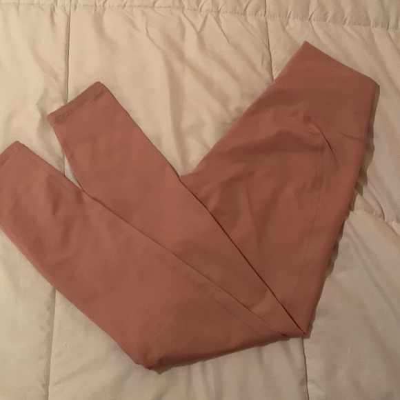 Fabletics Pink/Blush leggings size small! High control waist, $5.95 ship! - Picture 5 of 5